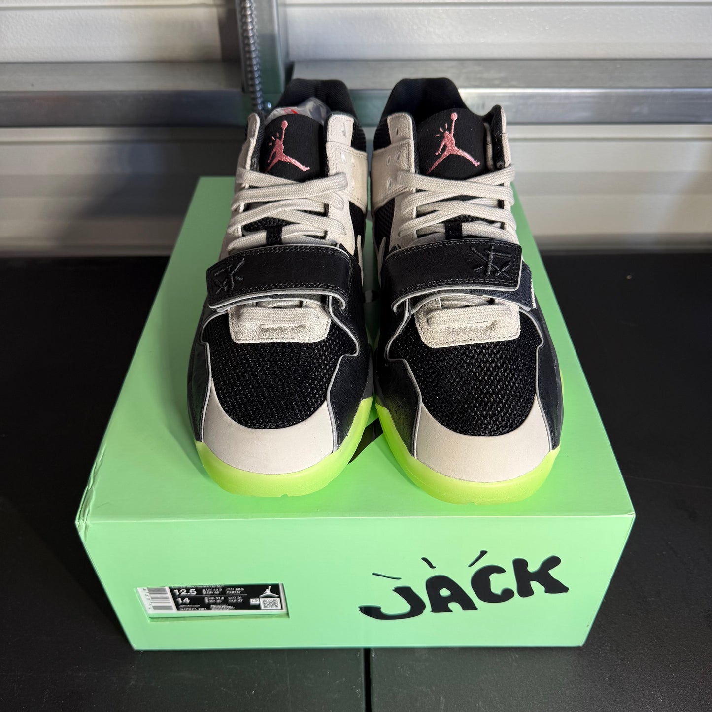 Size 12.5 - AJ Jumpman TR Black Night Silver