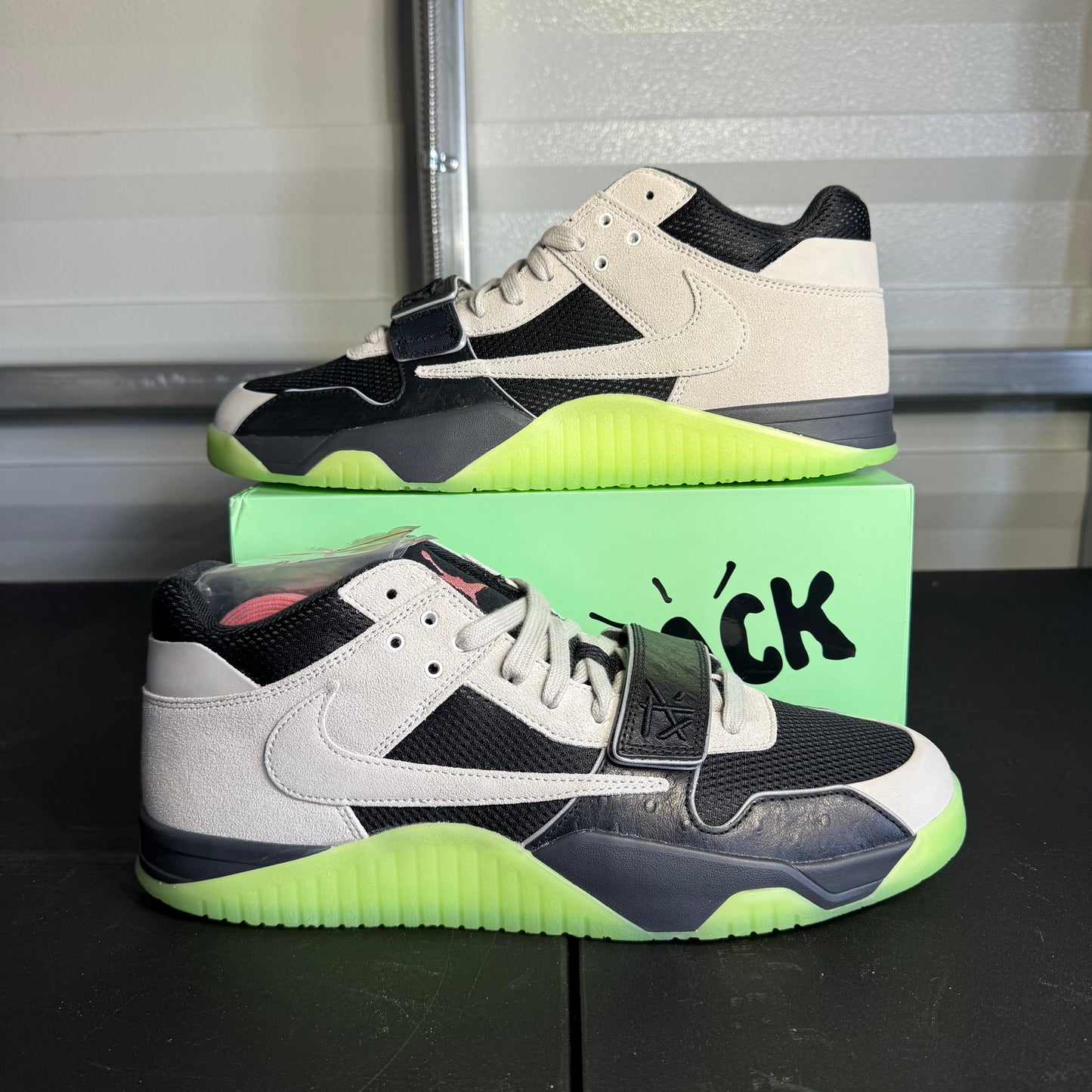 Size 12.5 - AJ Jumpman TR Black Night Silver