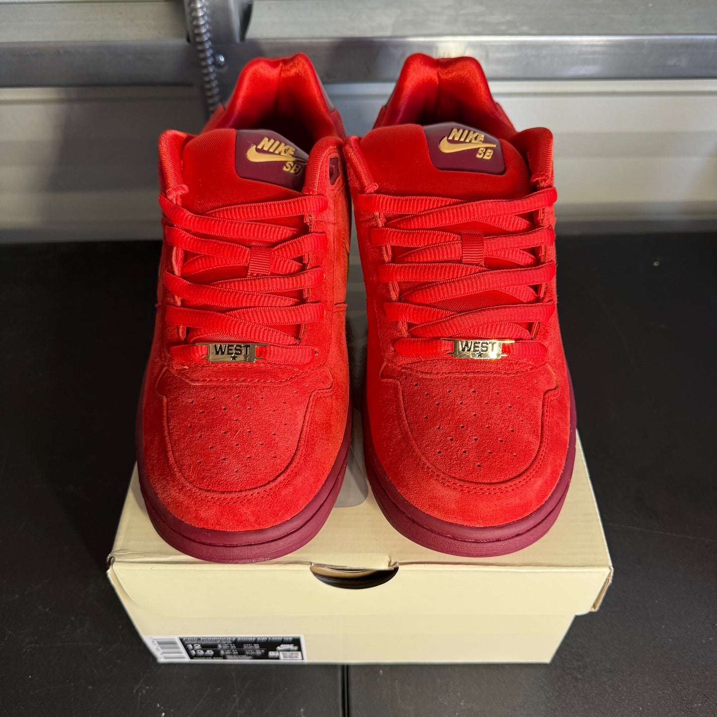Size 12 - Paul Rodriguez Zoom Air Low Habanero Red