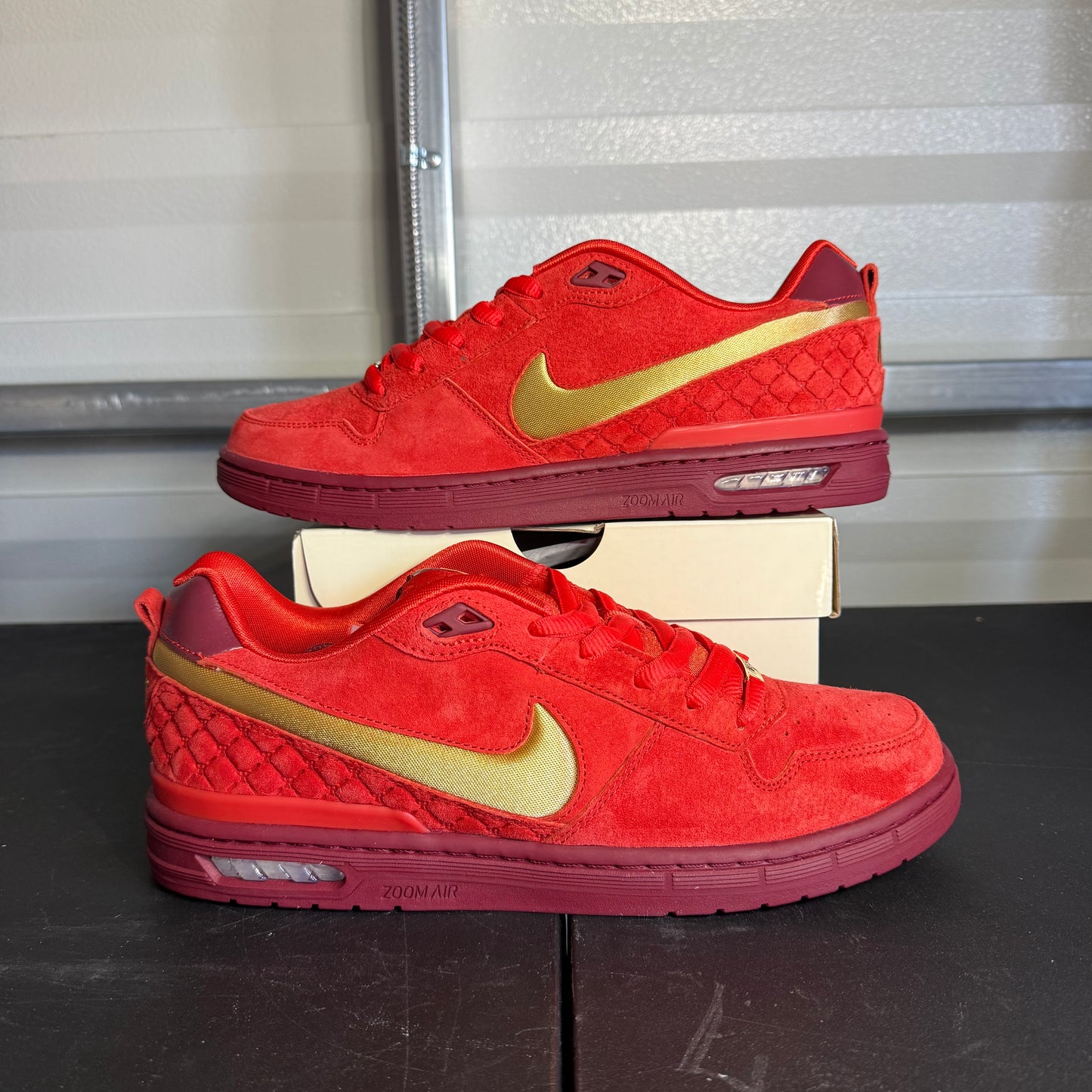 Size 12 - Paul Rodriguez Zoom Air Low Habanero Red