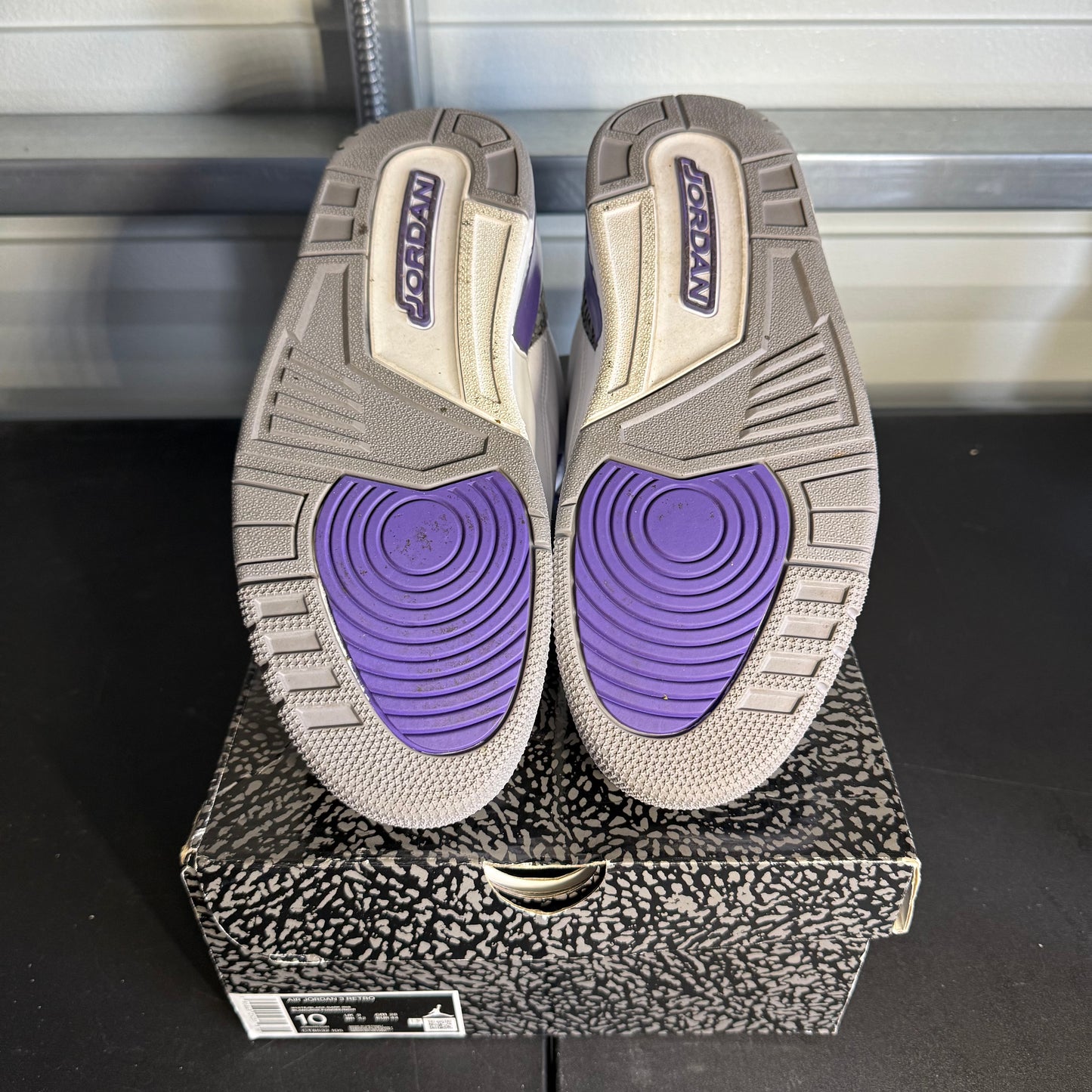 Size 10 - AJ 3 Retro Dark Iris