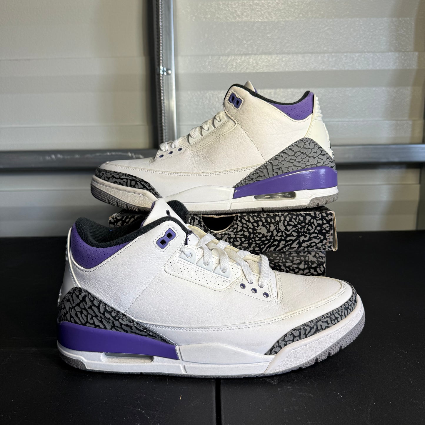 Size 10 - AJ 3 Retro Dark Iris