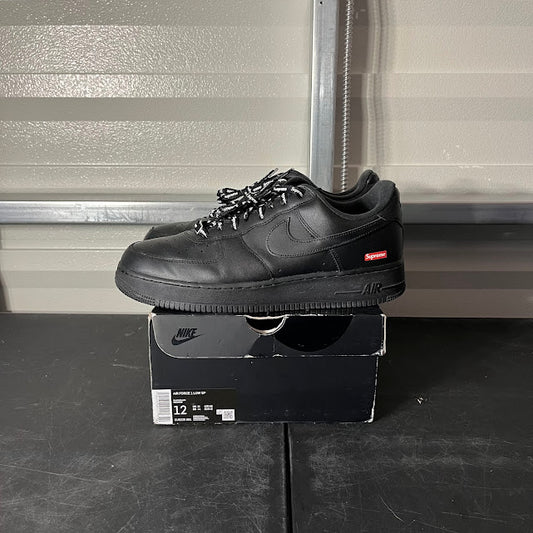 Size 12 - AF 1 Low Supreme Black