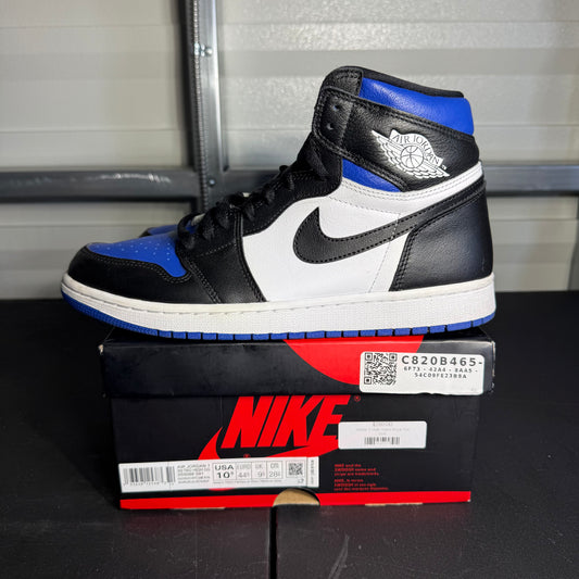 Size 10.5 - AJ 1 Retro High Royal Toe