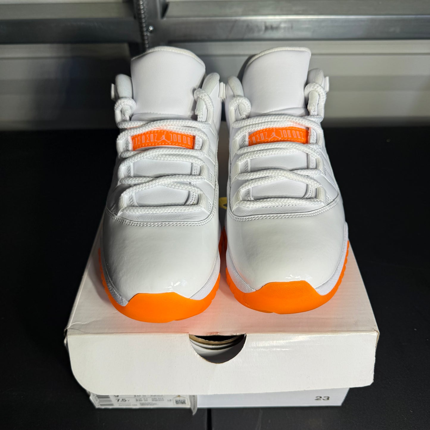 Size 9W - AJ 11 Retro Low Bright Citrus