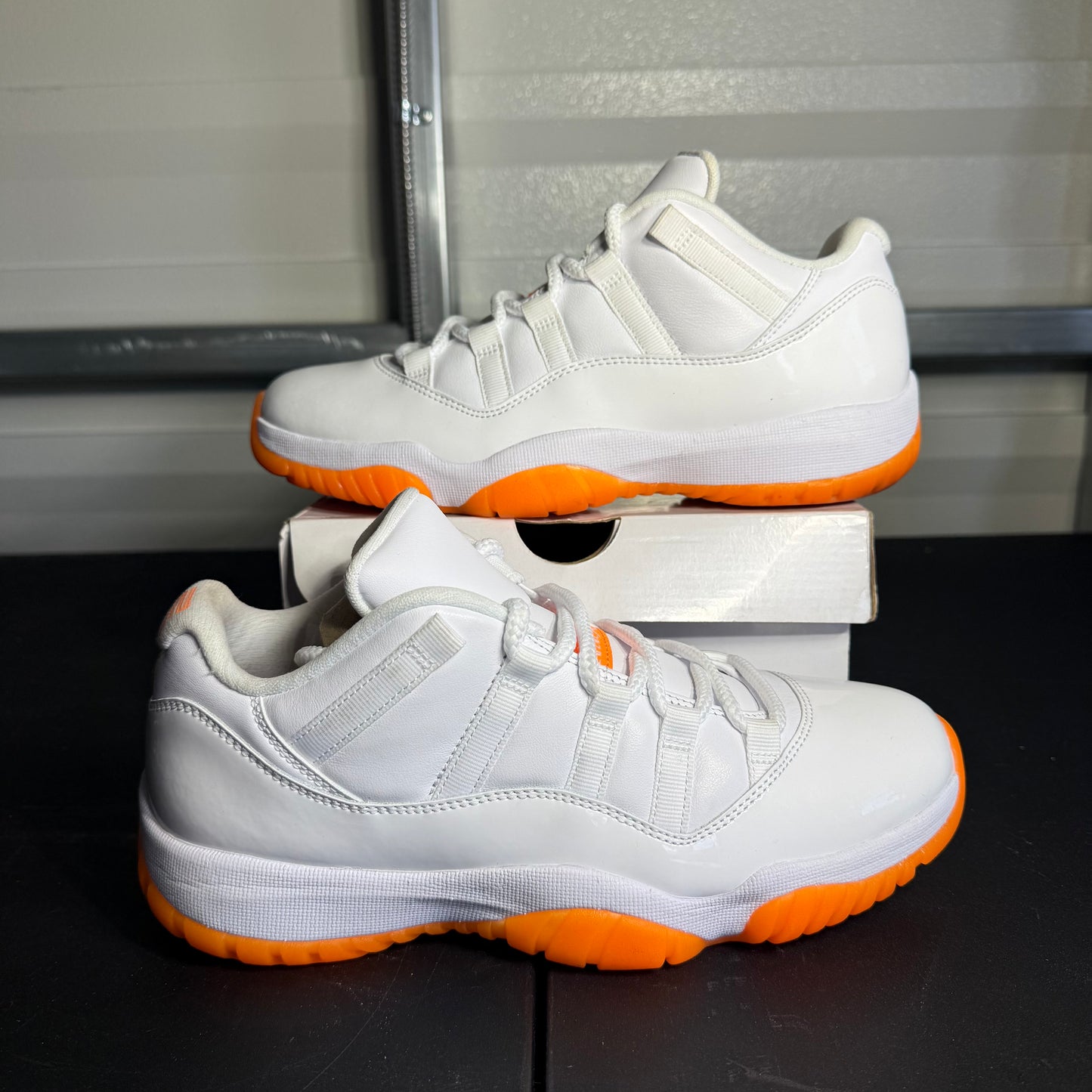 Size 9W - AJ 11 Retro Low Bright Citrus