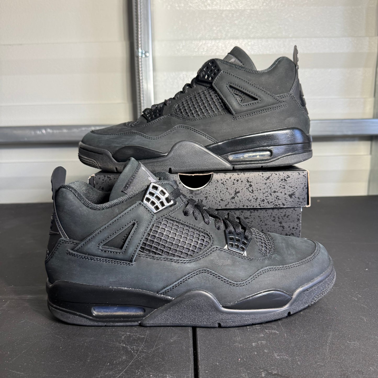 Size 10.5 - AJ 4 Retro Black Cat