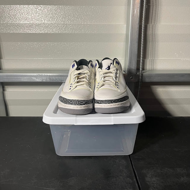 Size 9 - AJ 3 Retro Dark Iris