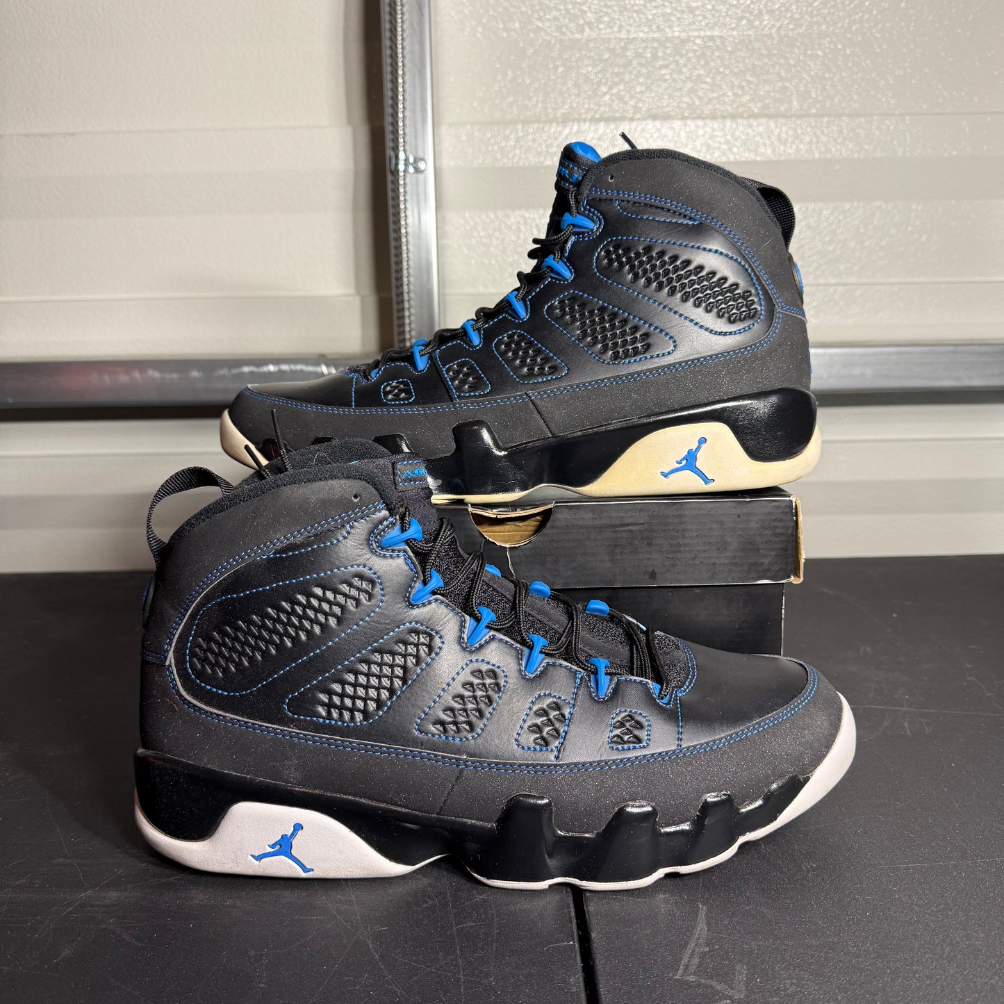 Size 12 - AJ 9 Retro Photo Blue