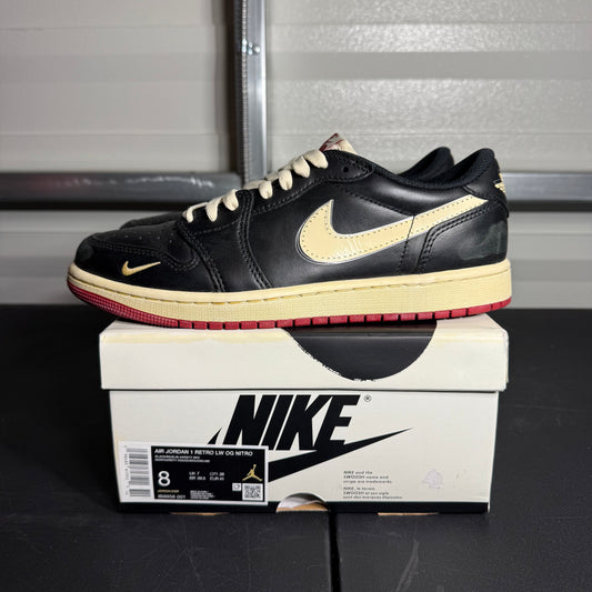 Size 8 - AJ 1 Retro Low Nigel Sylvester Better With Time