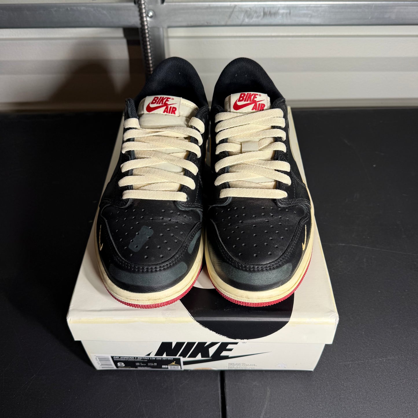 Size 8 - AJ 1 Retro Low Nigel Sylvester Better With Time