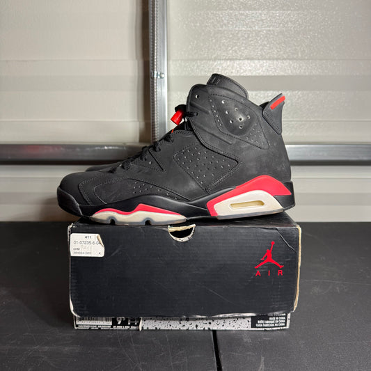 Size 9.5 - AJ 6 Retro Black Infrared