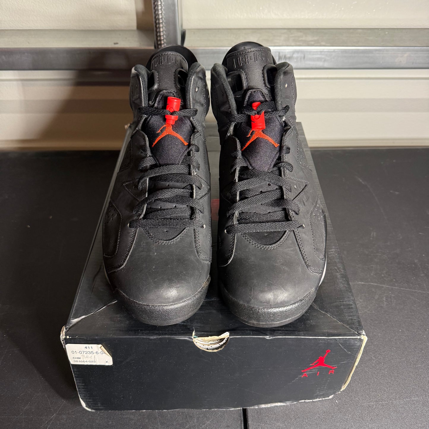 Size 9.5 - AJ 6 Retro Black Infrared