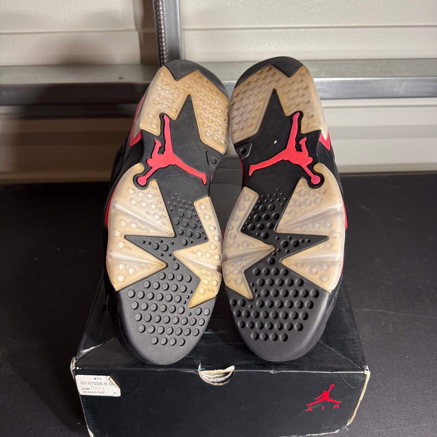 Size 9.5 - AJ 6 Retro Black Infrared