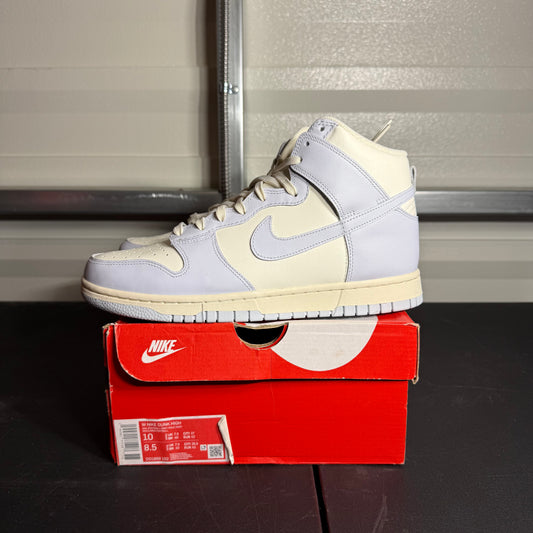 Size 10W - Dunk High Sail Football Grey