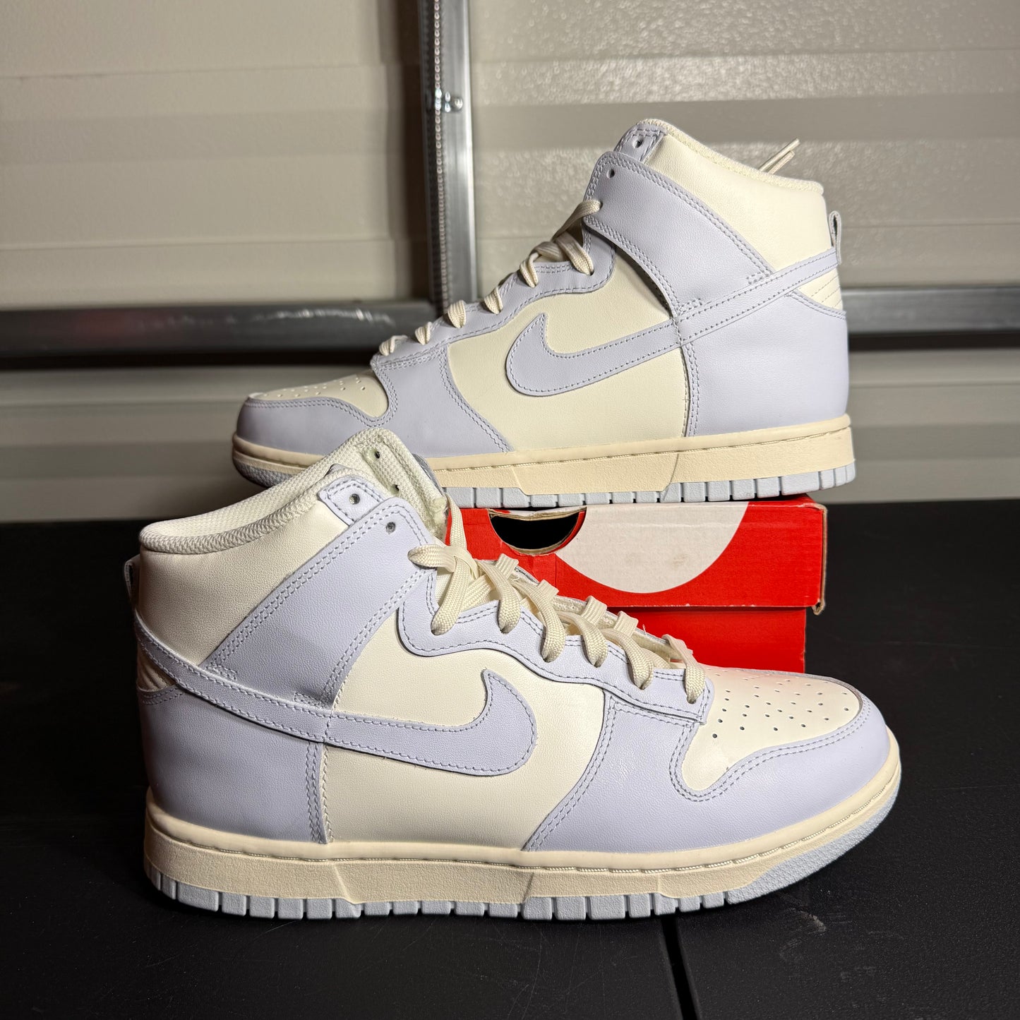 Size 10W - Dunk High Sail Football Grey