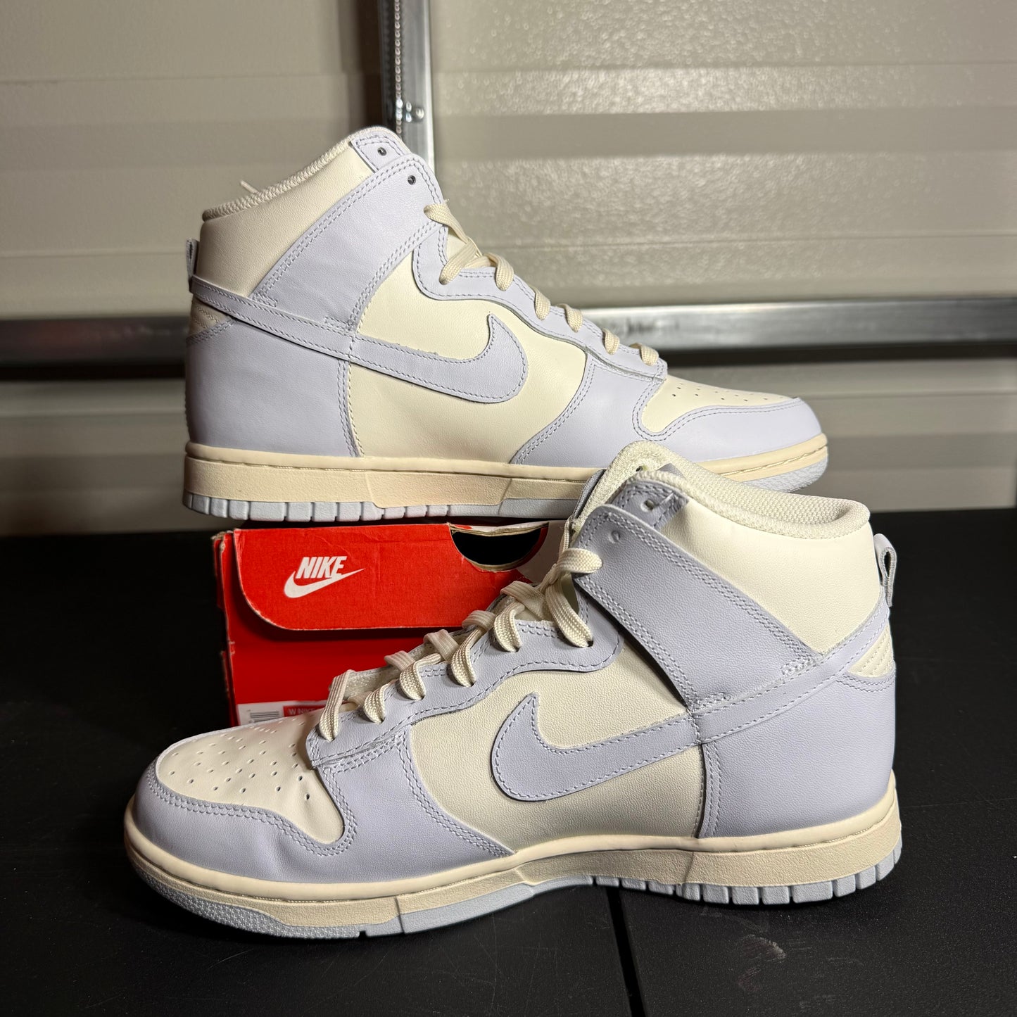 Size 10W - Dunk High Sail Football Grey