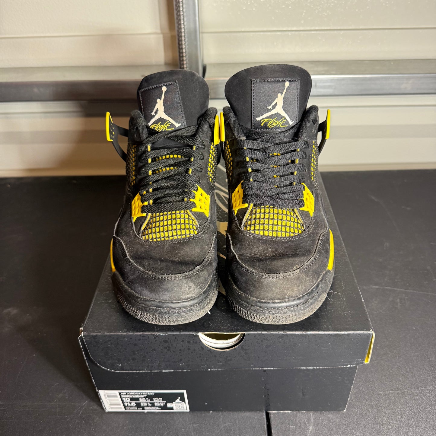 Size 10 - AJ 4 Retro Thunder