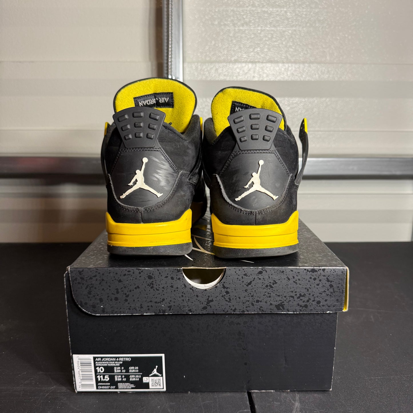 Size 10 - AJ 4 Retro Thunder