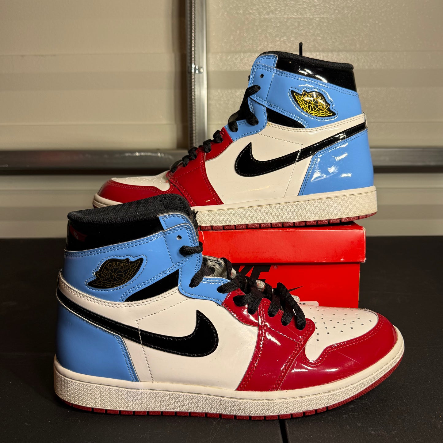 Size 12 - AJ 1 Retro High Fearless UNC Chicago