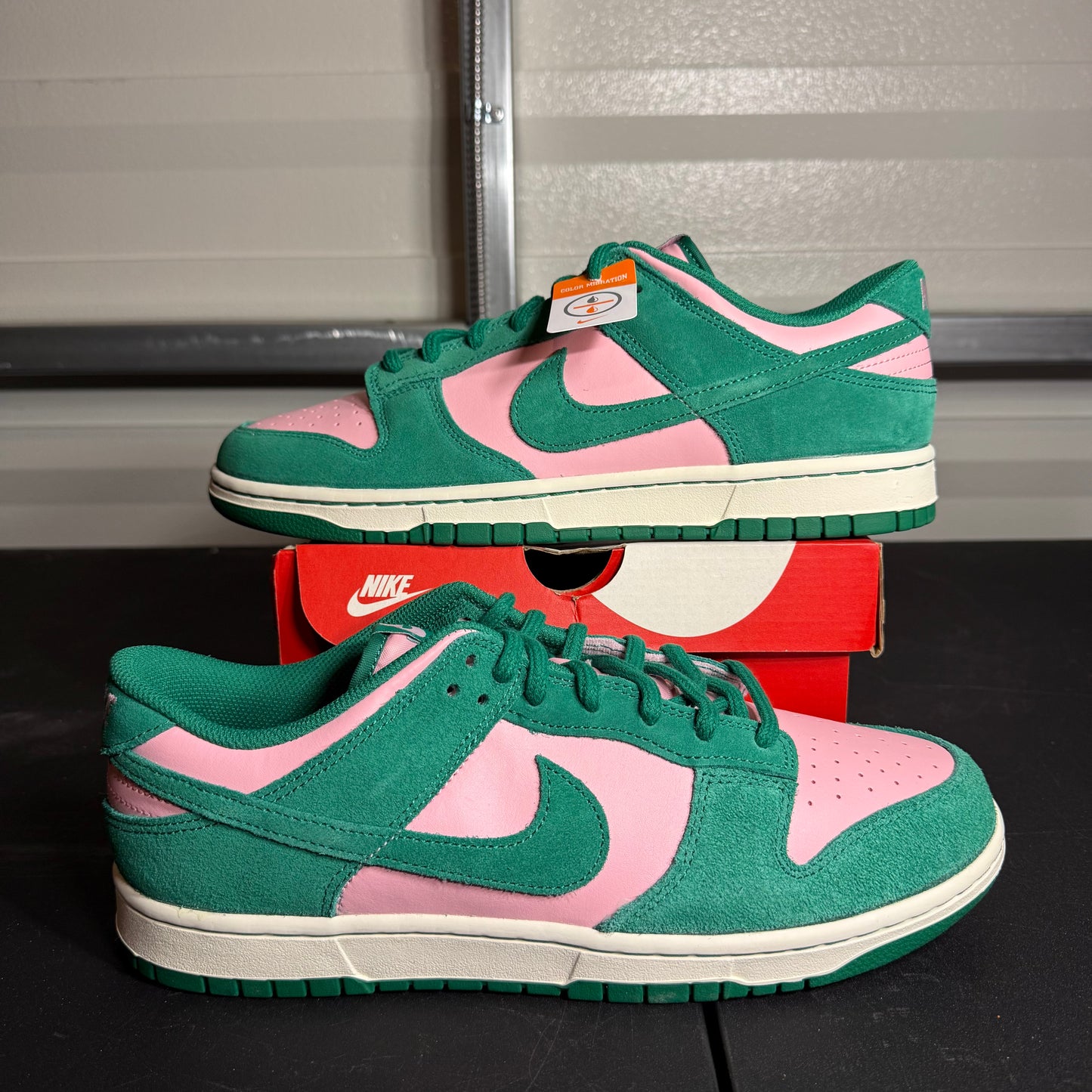 Size 11.5 - Dunk Low Retro Medium Soft Pink Malachite
