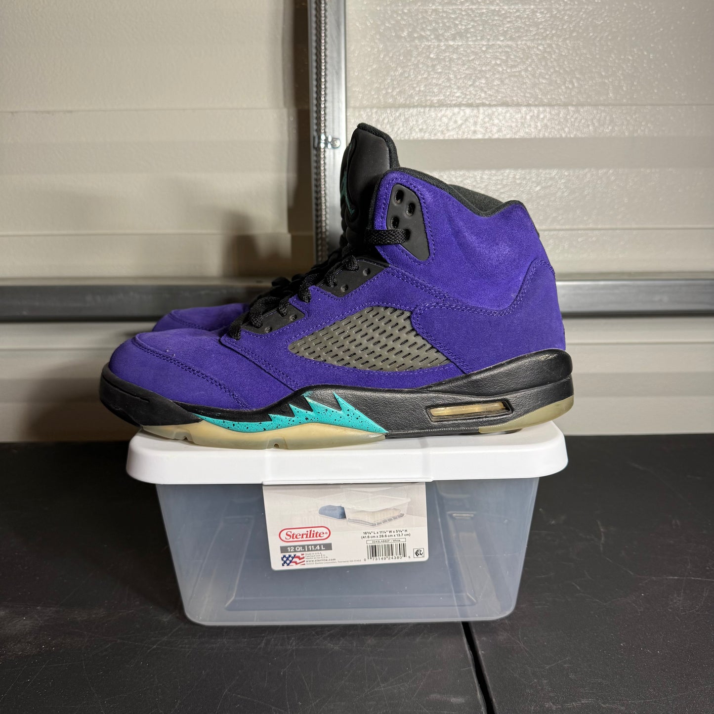Size 12 - AJ 5 Retro Alternate Grape