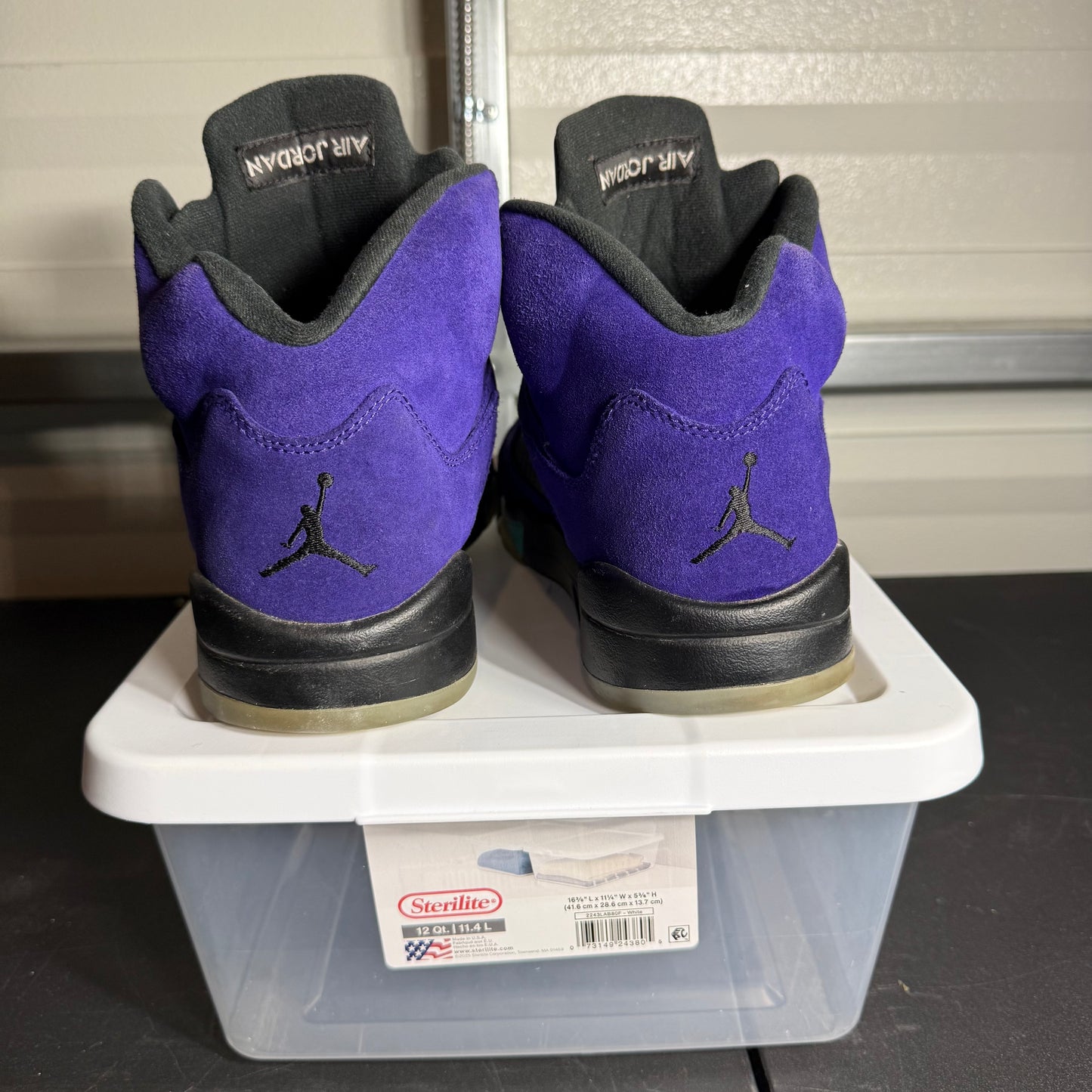 Size 12 - AJ 5 Retro Alternate Grape