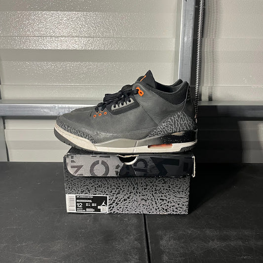 Size 12 - AJ 3 Retro Fear Pack