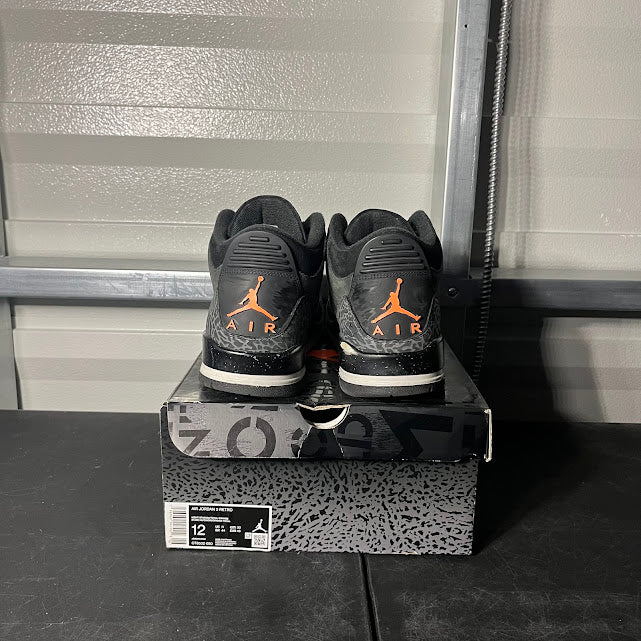 Size 12 - AJ 3 Retro Fear Pack