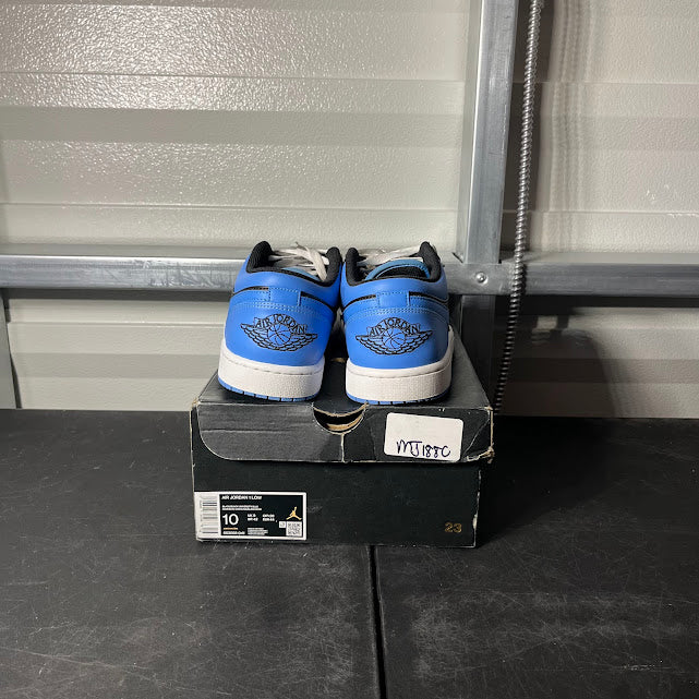 Size 10 - AJ 1 Low University Blue