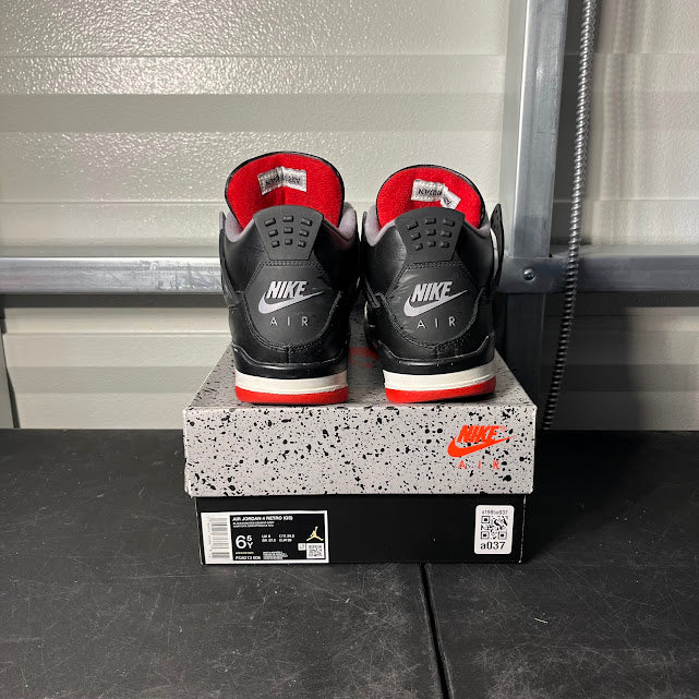 Size 6.5Y - AJ 4 Retro Bred Reimagined