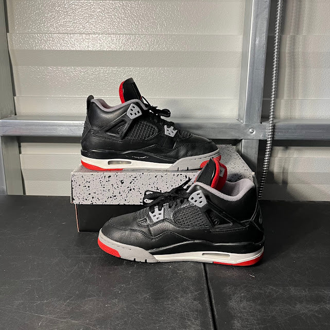Size 6.5Y - AJ 4 Retro Bred Reimagined