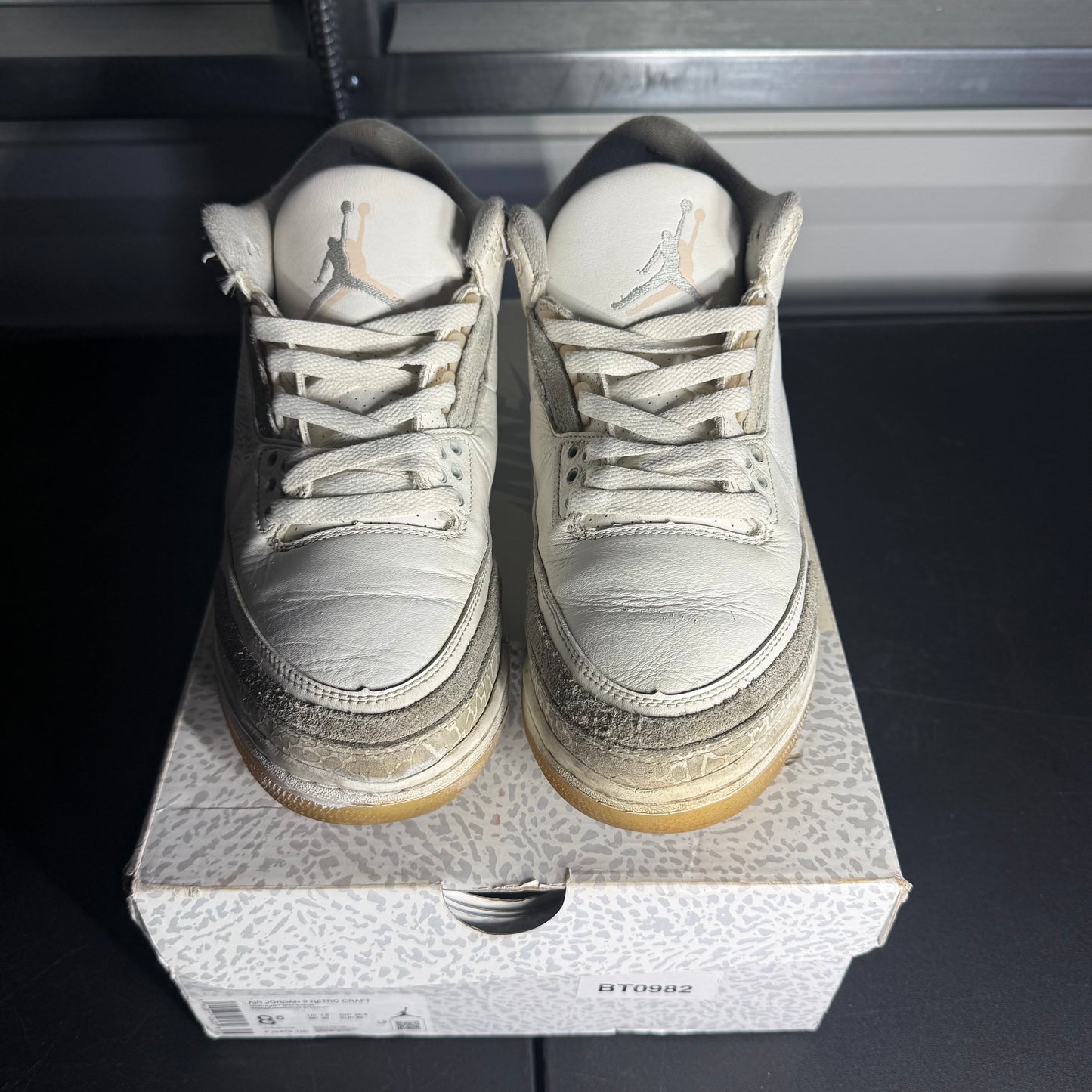 Size 8.5 - AJ 3 Retro Craft Ivory