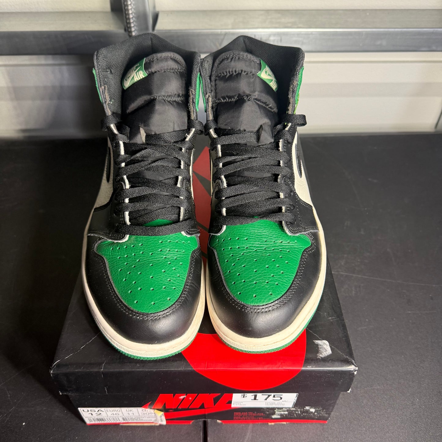 Size 12 - AJ 1 Retro High Pine Green
