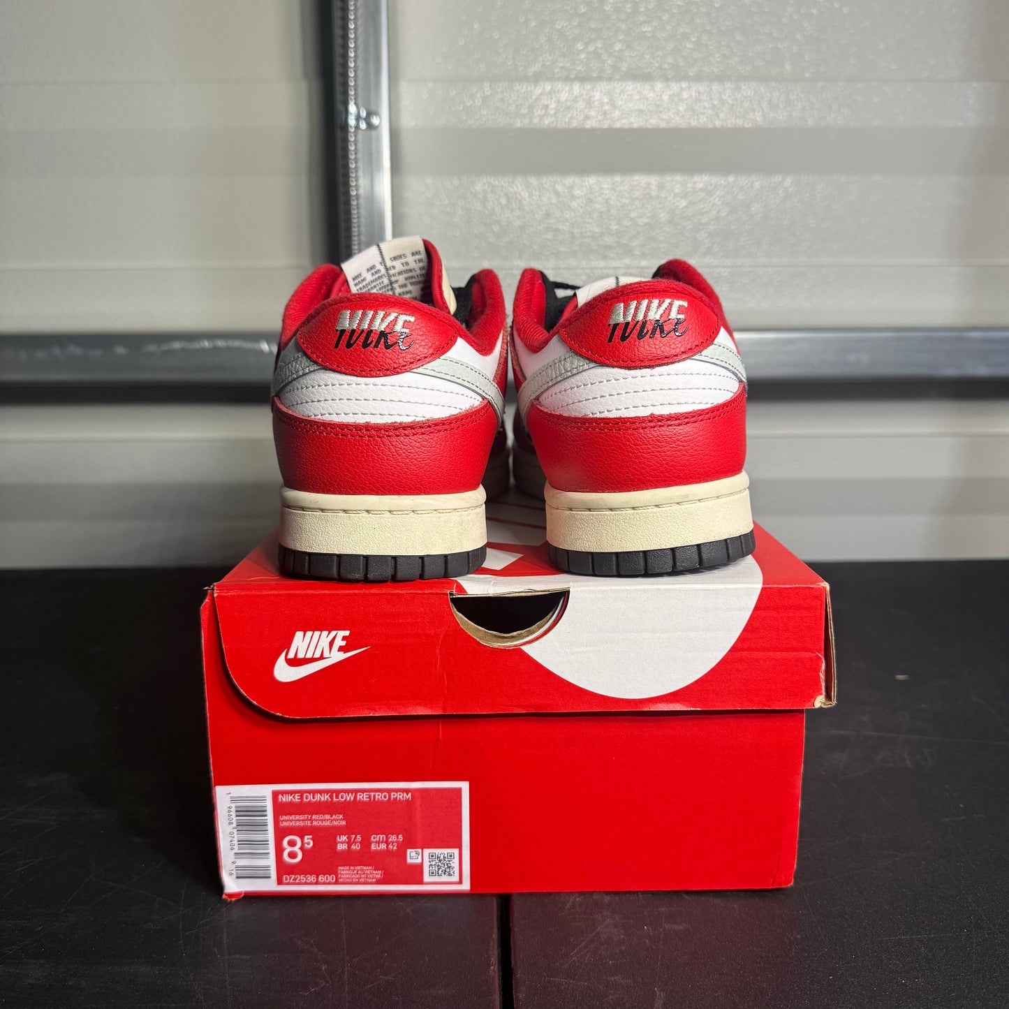 Size 8.5 - Dunk Low Retro PRM Chicago Split