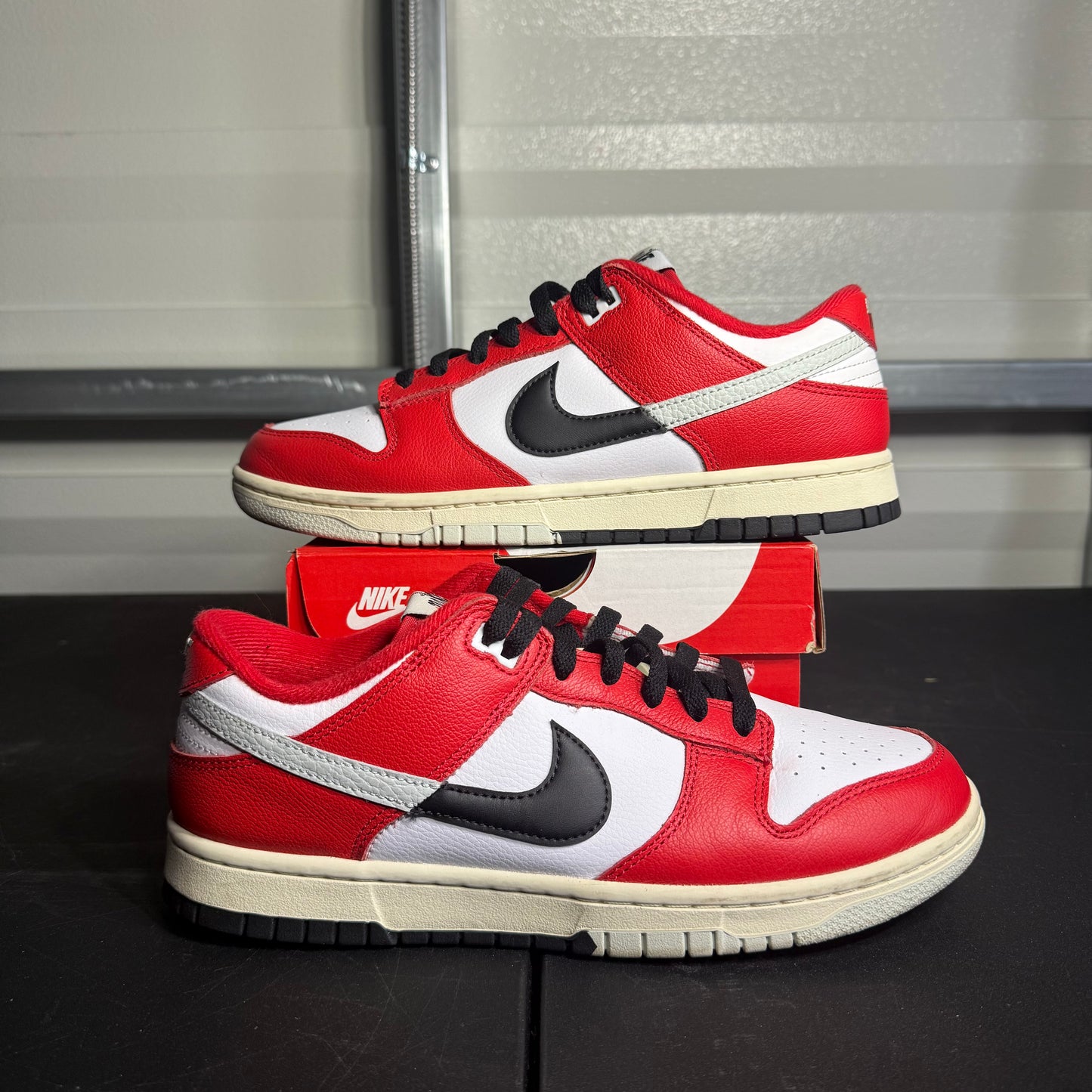 Size 8.5 - Dunk Low Retro PRM Chicago Split