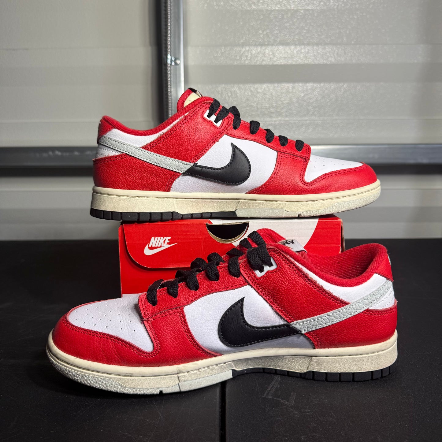 Size 8.5 - Dunk Low Retro PRM Chicago Split