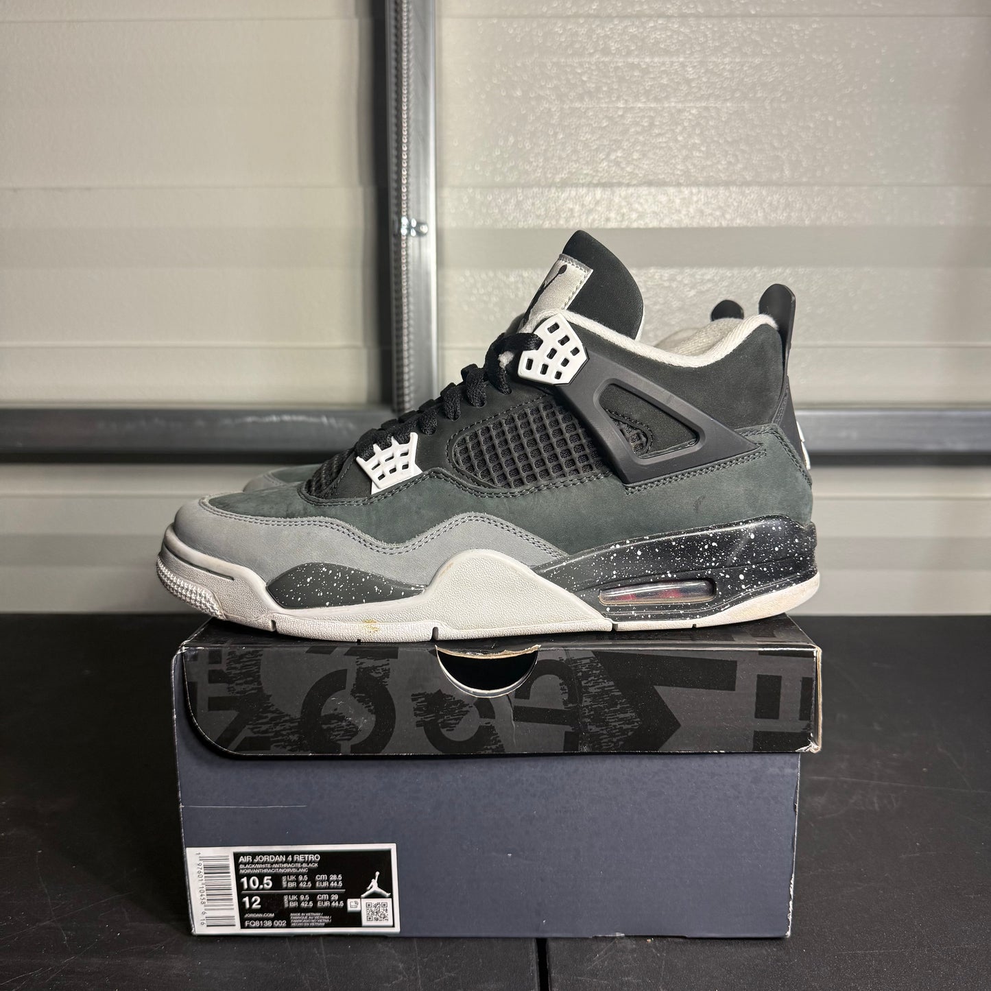 Size 10.5 - AJ 4 Retro Fear