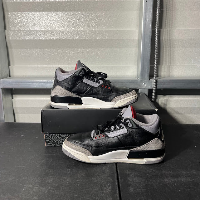 Size 8 - AJ 3 Retro Black Cement
