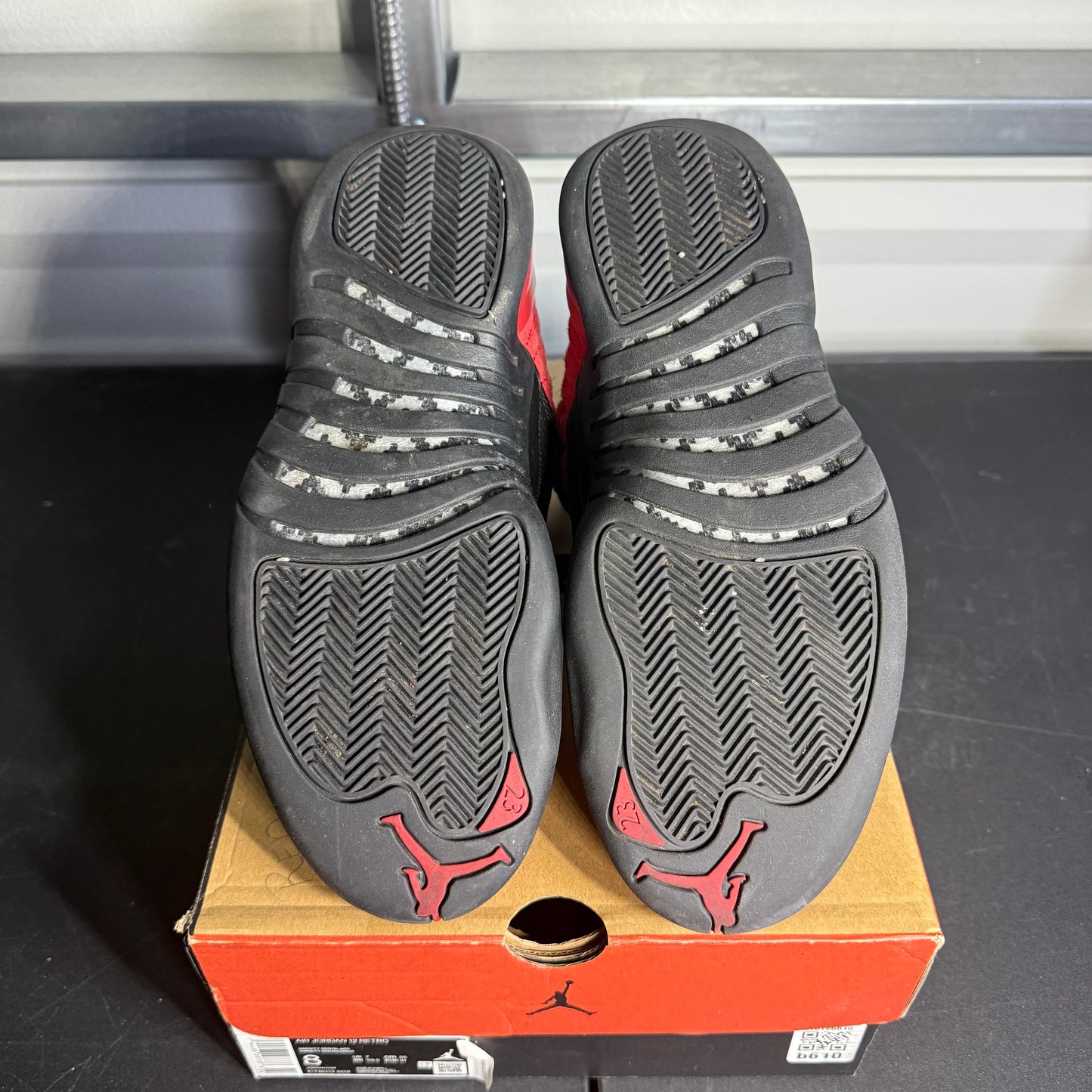 Size 8 - AJ 12 Retro Reverse Flu Game