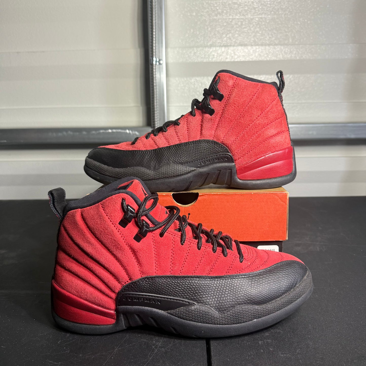 Size 8 - AJ 12 Retro Reverse Flu Game