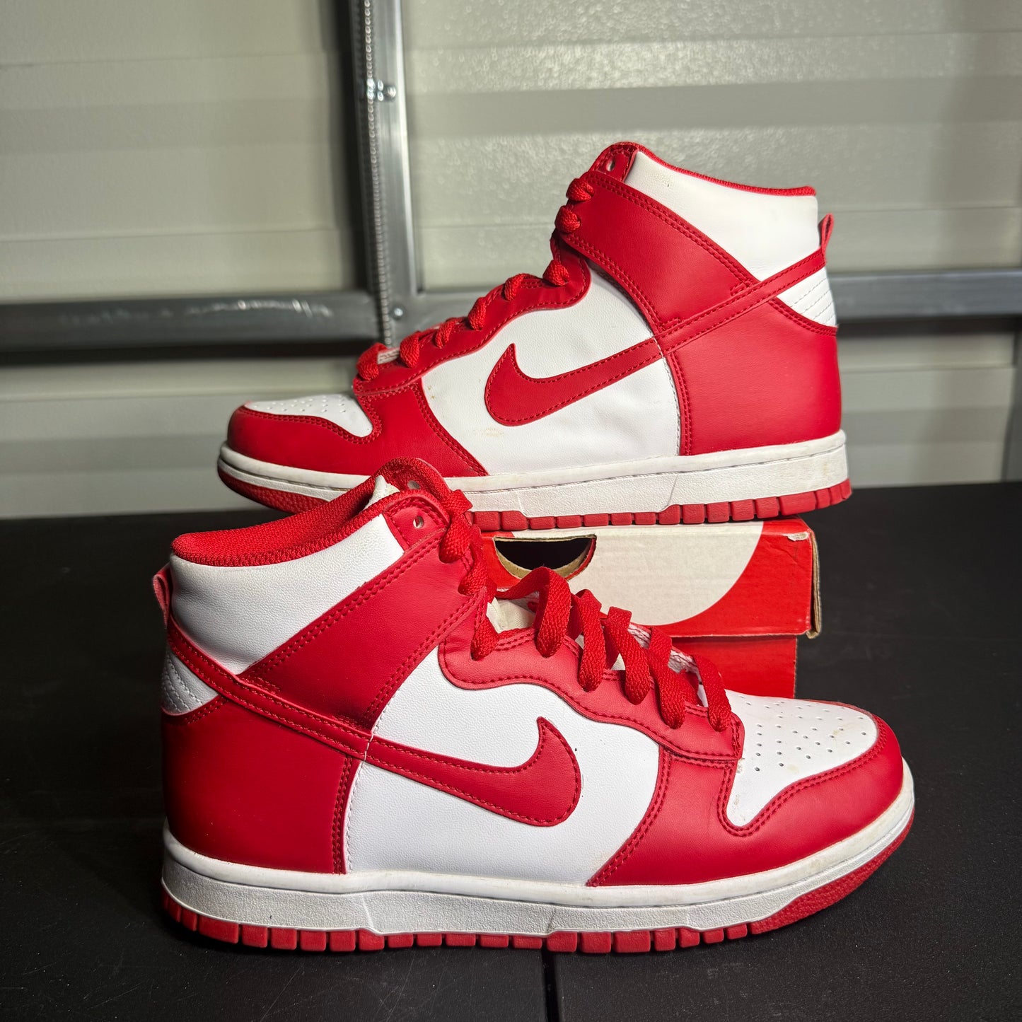 Size 7Y - Dunk High Championship Red