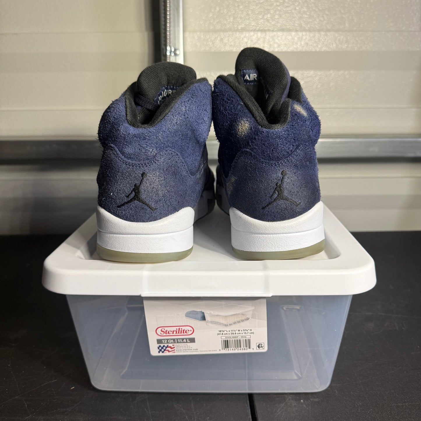 Size 9.5 - AJ 5 Retro Midnight Navy