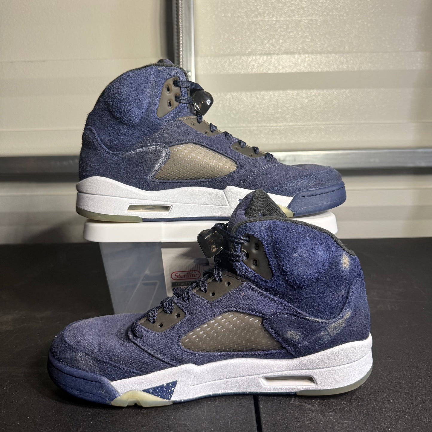 Size 9.5 - AJ 5 Retro Midnight Navy