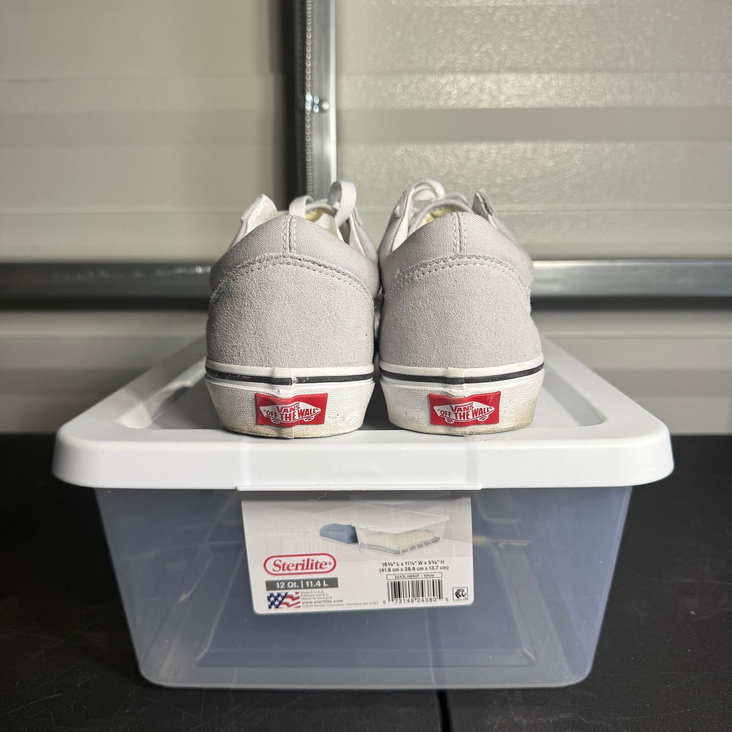 Size 9 - V Old Skool Low-Top Light Gray