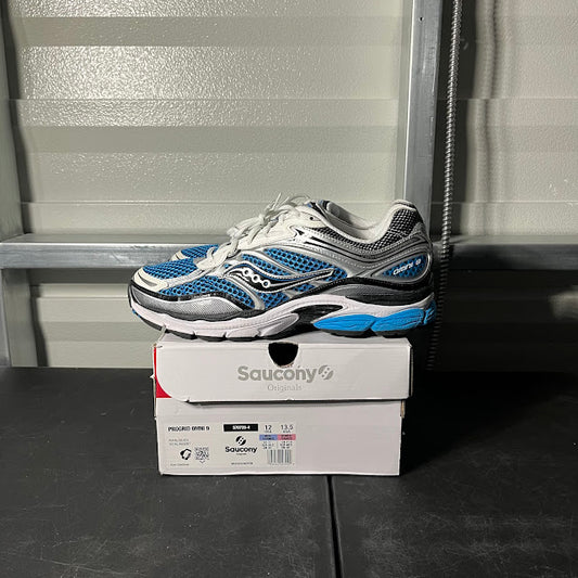 Size 12 - Saucony ProGrid Omni 9 Royal Silver