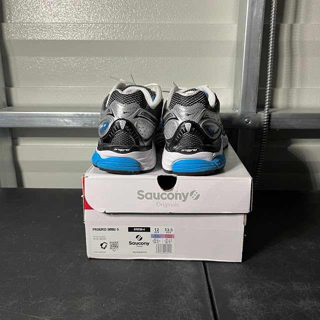 Size 12 - Saucony ProGrid Omni 9 Royal Silver