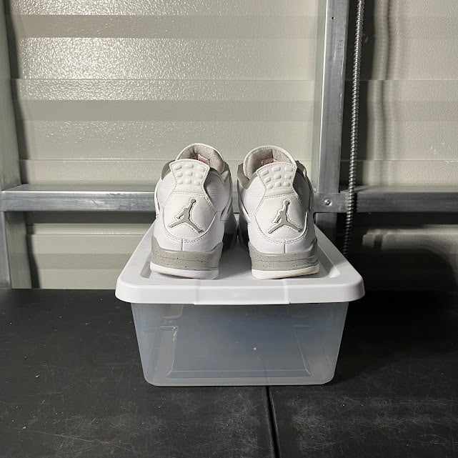 Size 8.5 - AJ 4 Retro White Oreo