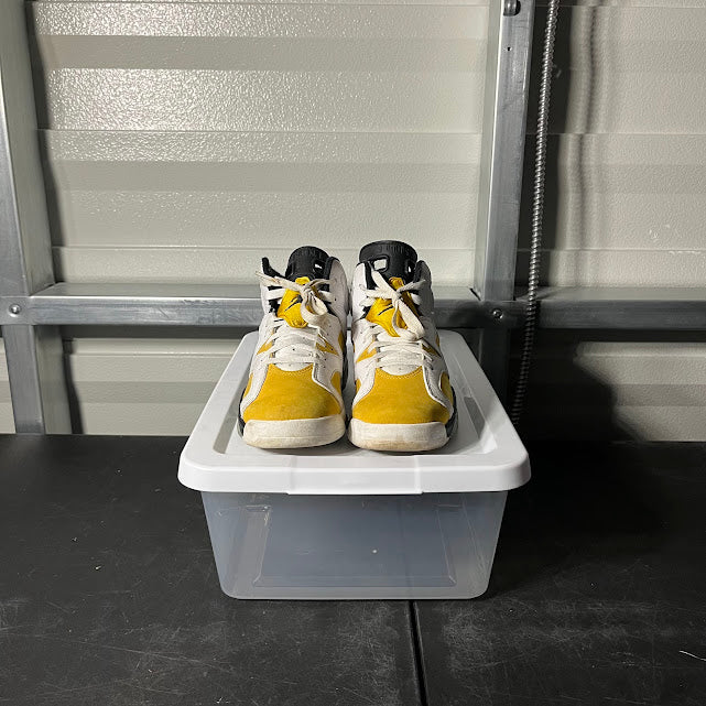 Size 6Y - AJ 6 Retro Yellow Ochre
