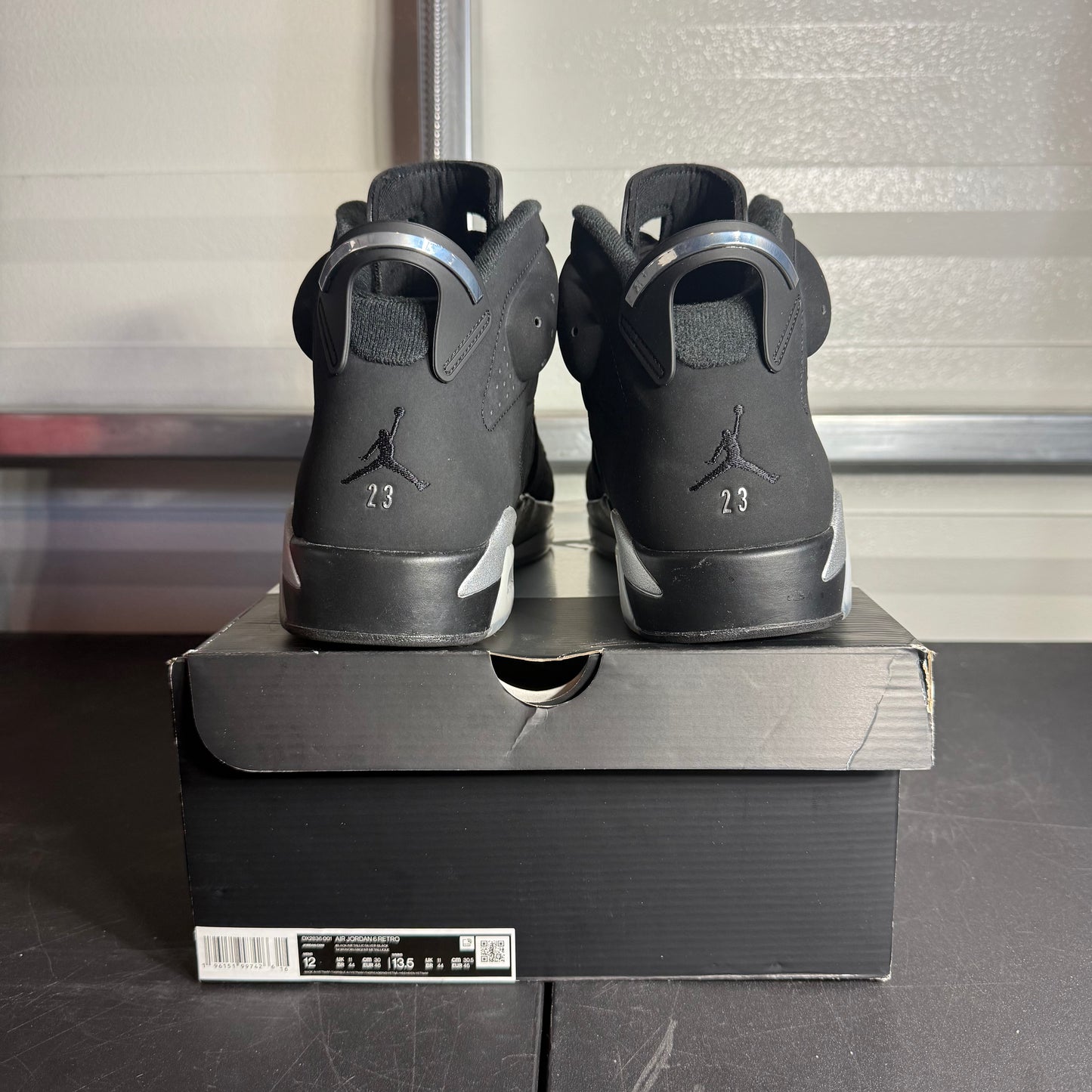 Size 12 - AJ 6 Retro Chrome